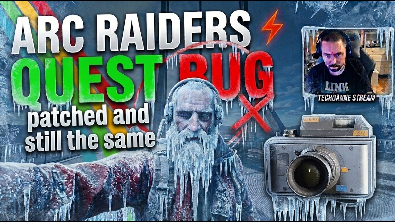 ARC RAIDERS ⚡ Camera Quest Still Broken! When Everything Falls Bug