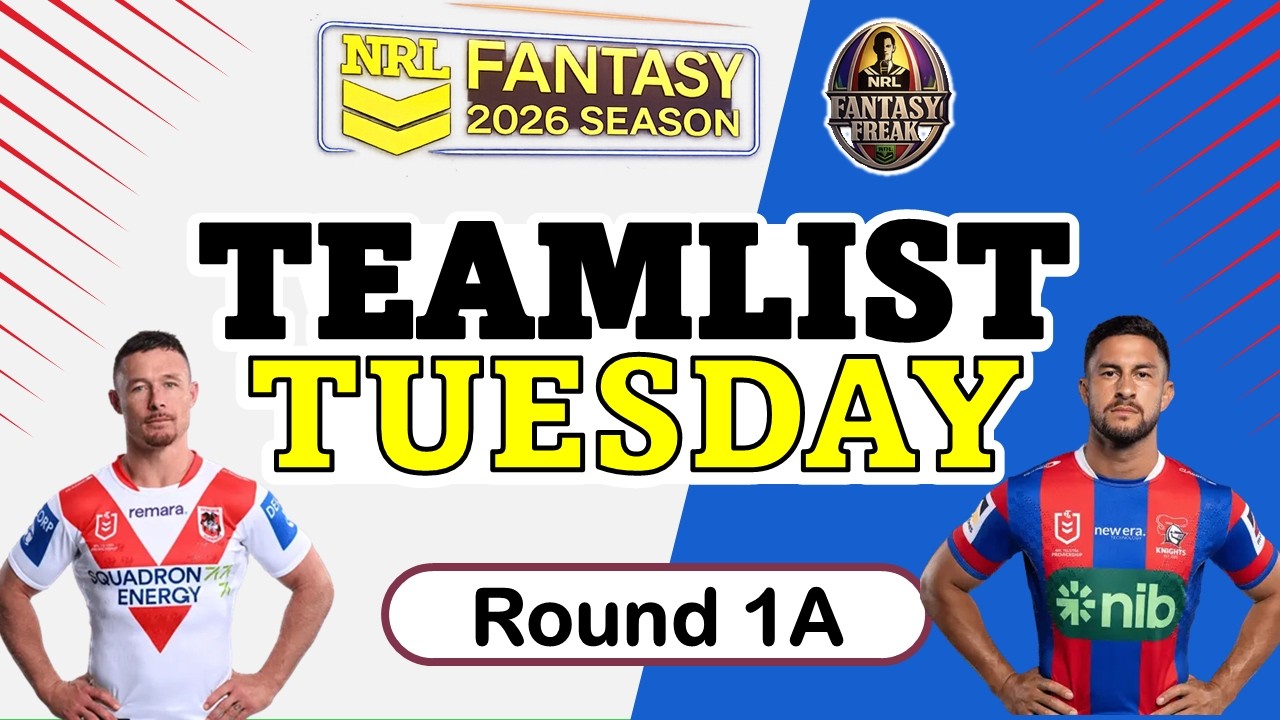 NRL Fantasy TLT Vegas Round 1A