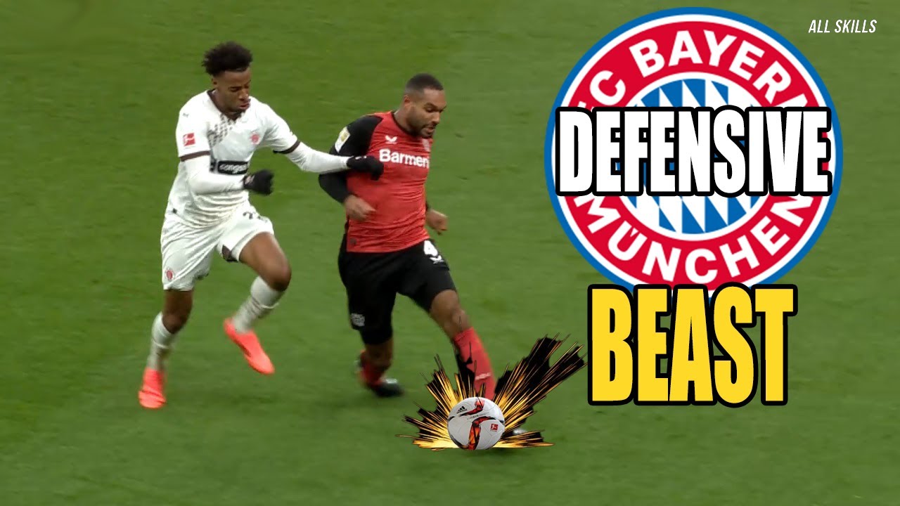 Jonathan Tah SKILLS - Defensive Beast in Action!