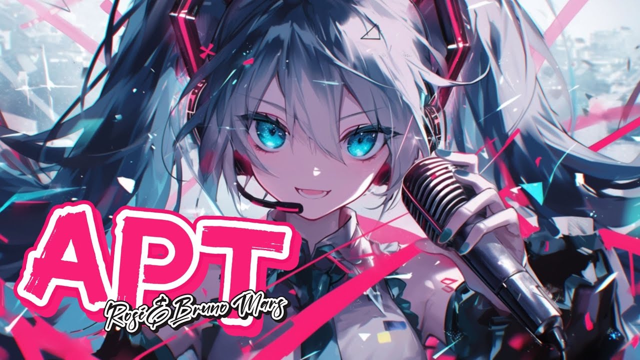 Nightcore - apt (Rosé&Bruno Mars) // lyrics