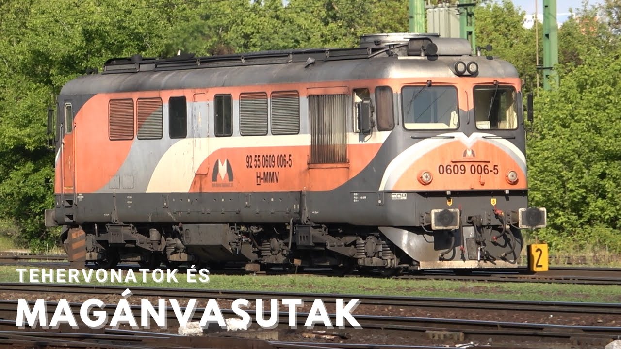 Tehervonatok és magánvasutak / Freight trains #3