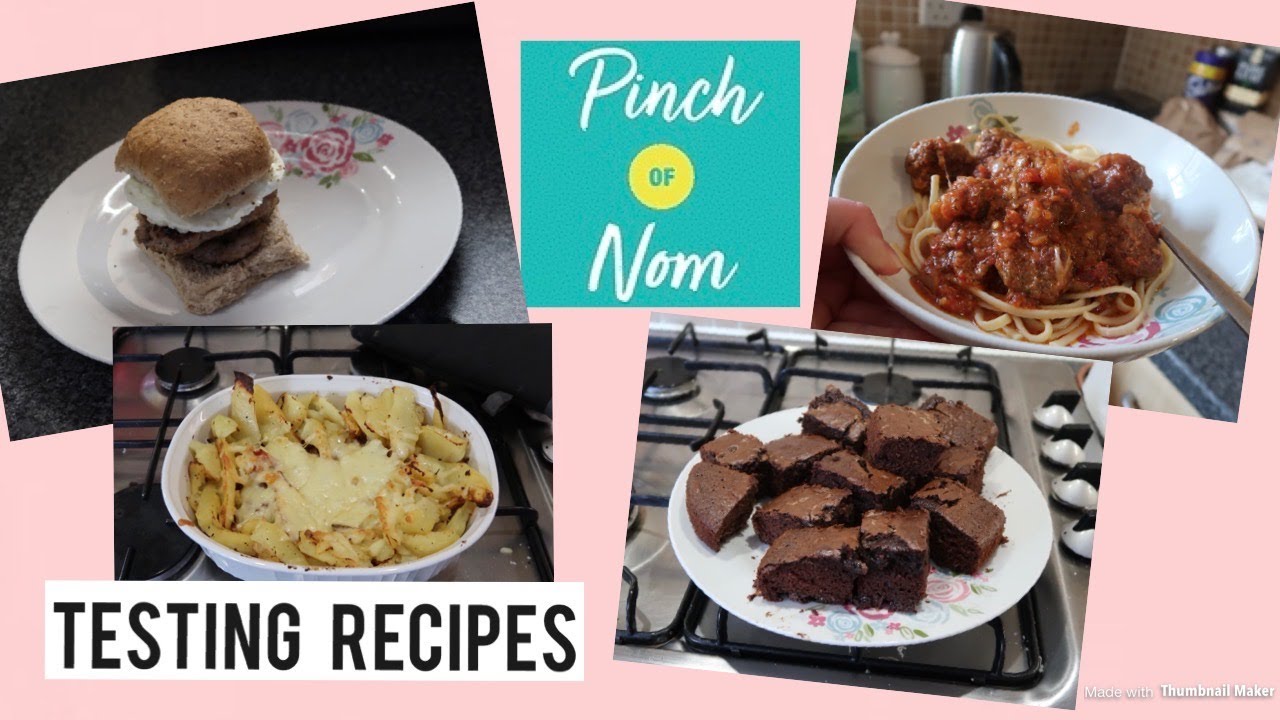 TESTING PINCH OF NOM RECIPES!