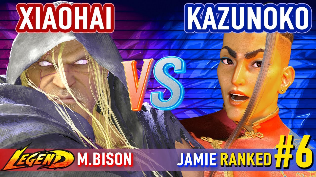 SF6 ▰ XIAOHAI (M.Bison) vs KAZUNOKO (#6 Ranked Jamie) ▰ High Level Gameplay