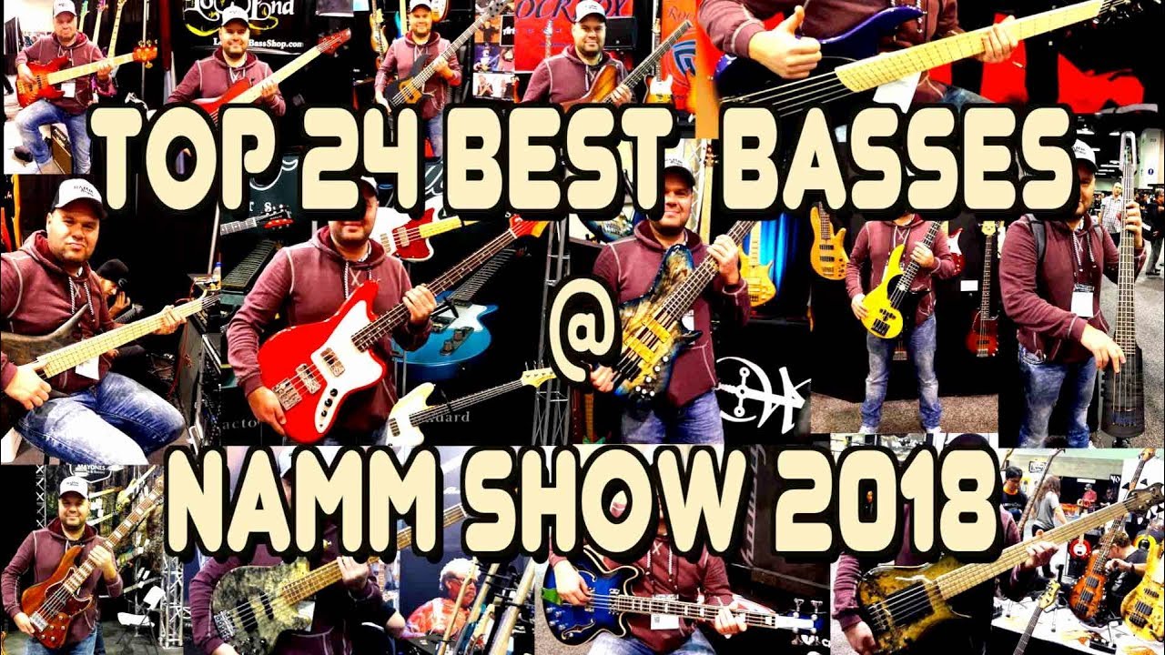 TOP 24 Best Custom Shop Basses at NAMM Show 2018