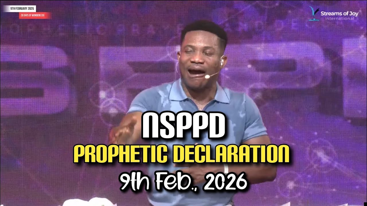 🚀28 DAYS OF WONDERS - [DAY 9] /ENOUGH IS ENOUGH | NSPPD PROPHETIC DECLARATION | 9TH FEBRUARY 2026