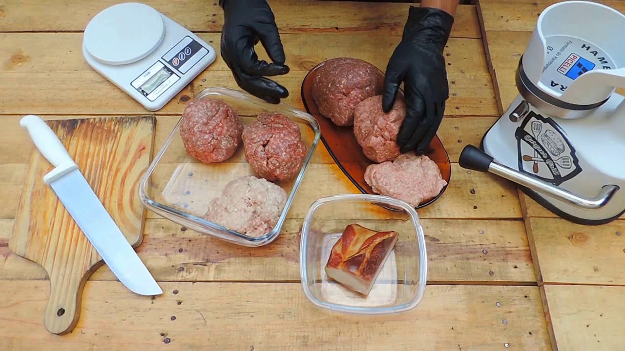 Como fazer um Blend (MISTURA),  para hambúrguer artesanal.