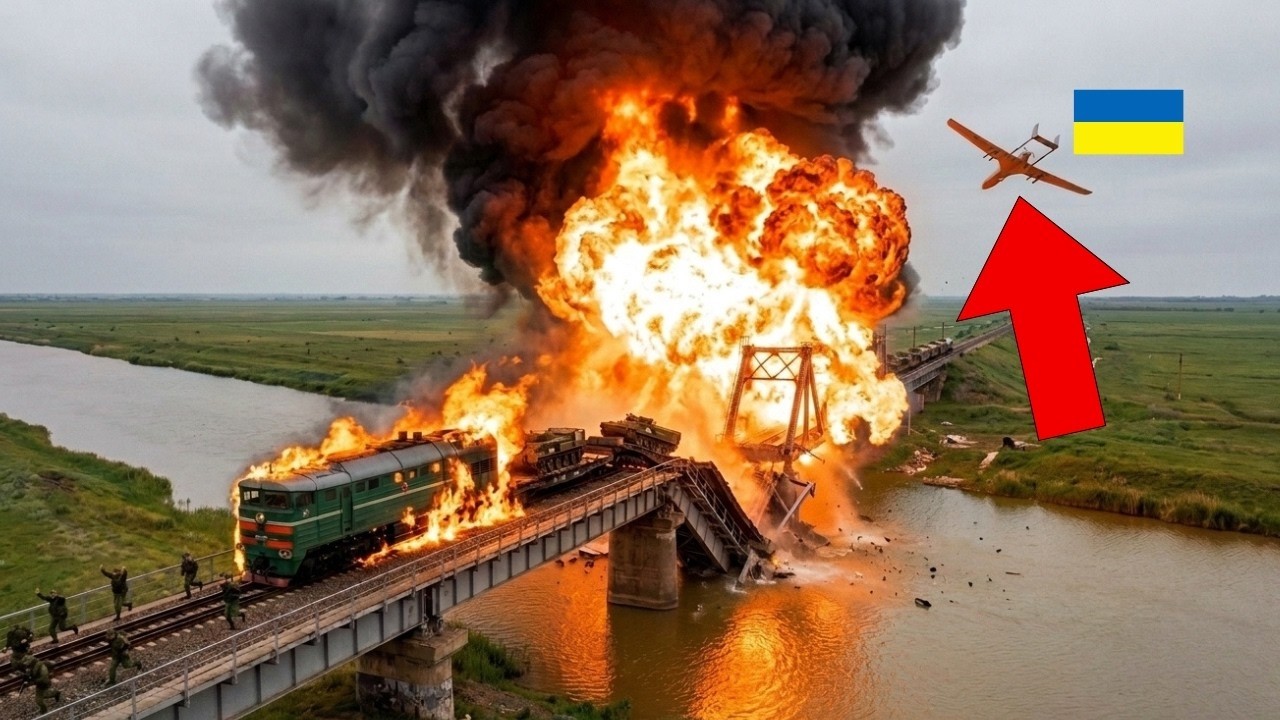 Ukraine Waited for Russia's Crew to Repair the Crimea Rail Bridge &mdash; Then Blew It