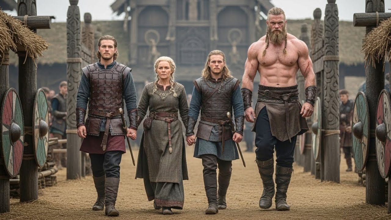 Jarl Threw His Bride to Wolves — 20 Winters Later, She Returned With Sons and Giant Viking Husband