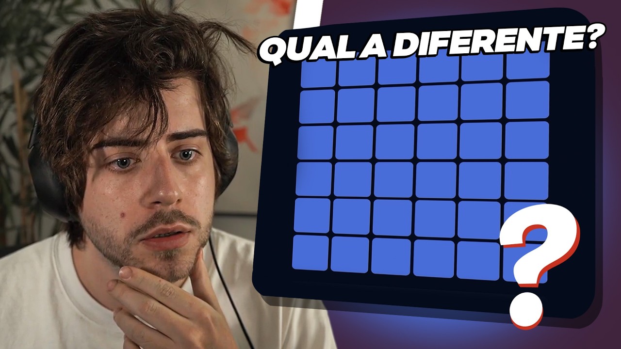 cellbit jogando O TESTE DE DALTONISMO (JOGOS DIÁRIOS - 08/03)