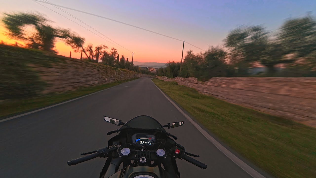 SUNSET RETURN HOME WITH THE R125 | 4K60FPS