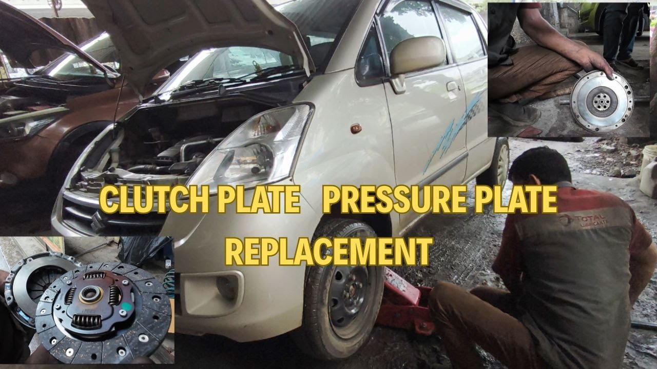 Clutch Plate Replace | Pressure Plate Replacement | Maruti Zen Estilo #carrepair #carcare #carwork