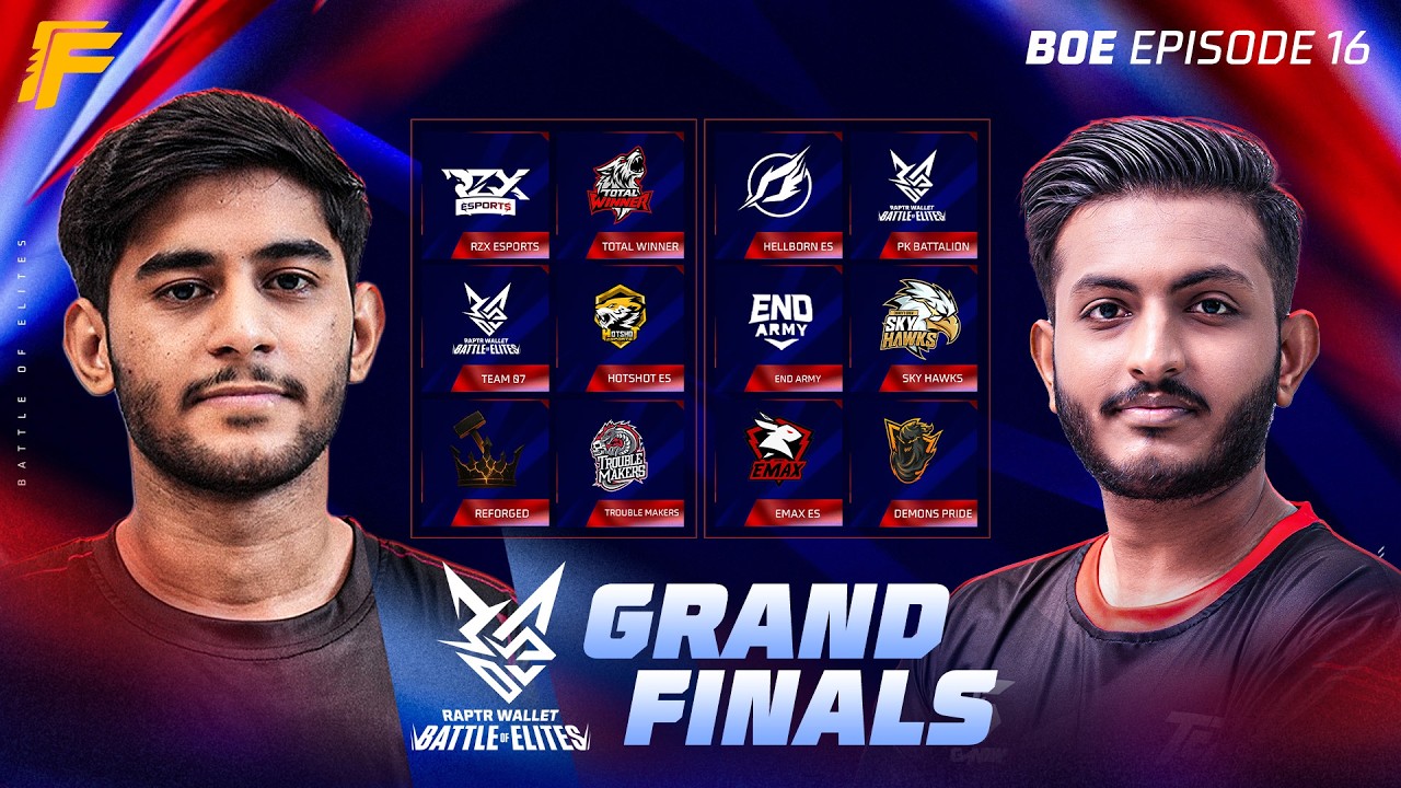 Battle of Elites EP-16 | Grand Finals🔥|  ‪‪@FreeFireEsportsPakistan​