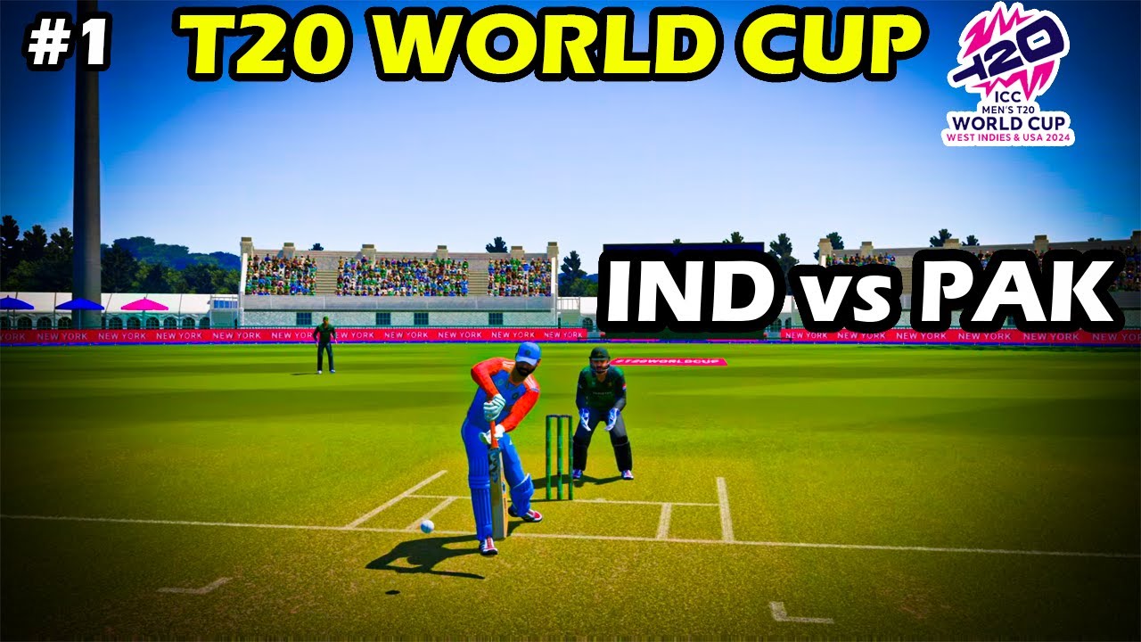 Indian Bowling on Top 😍 - IND vs PAK - T20 World Cup 2024 #1 #cricket24