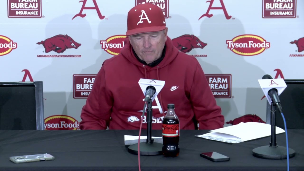 Dave Van Horn on the Diamond Hogs 12-4 Loss to Arkansas State