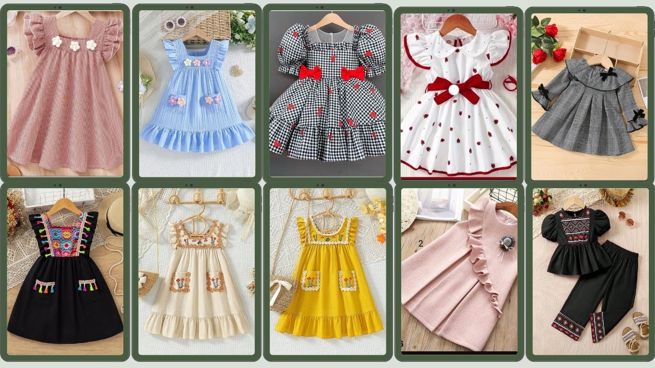 Latest  baby frock design 2025|Baby girl dress design|Baby girl Frock design|Baby frock design