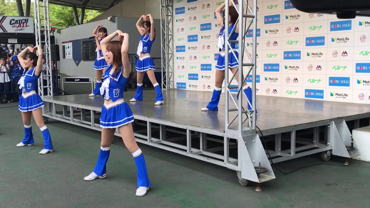2017.6.10(土)DeNaチアガールdiana inメッドライフドーム2