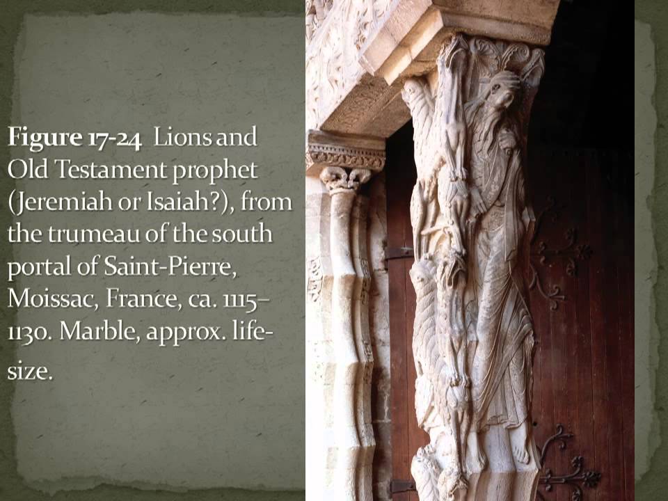 Class Lecture Romanesque Sculpture