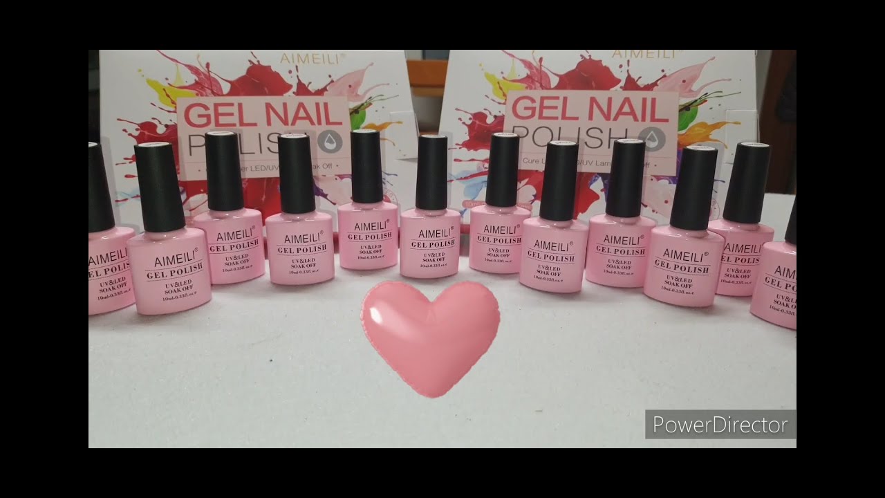 ❤️ BELLISSIMA COLLABORAZIONE  con l'azienda AIMEILI 💅🏾💅🏾 #aimeili #aimeiligelpolish #shortvideo
