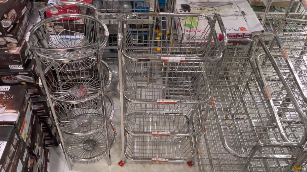 😍D MART Latest Offers On Kitchen Organiser,Spice Racks,Kitchen Rack|Kitchen Basket/Online Available