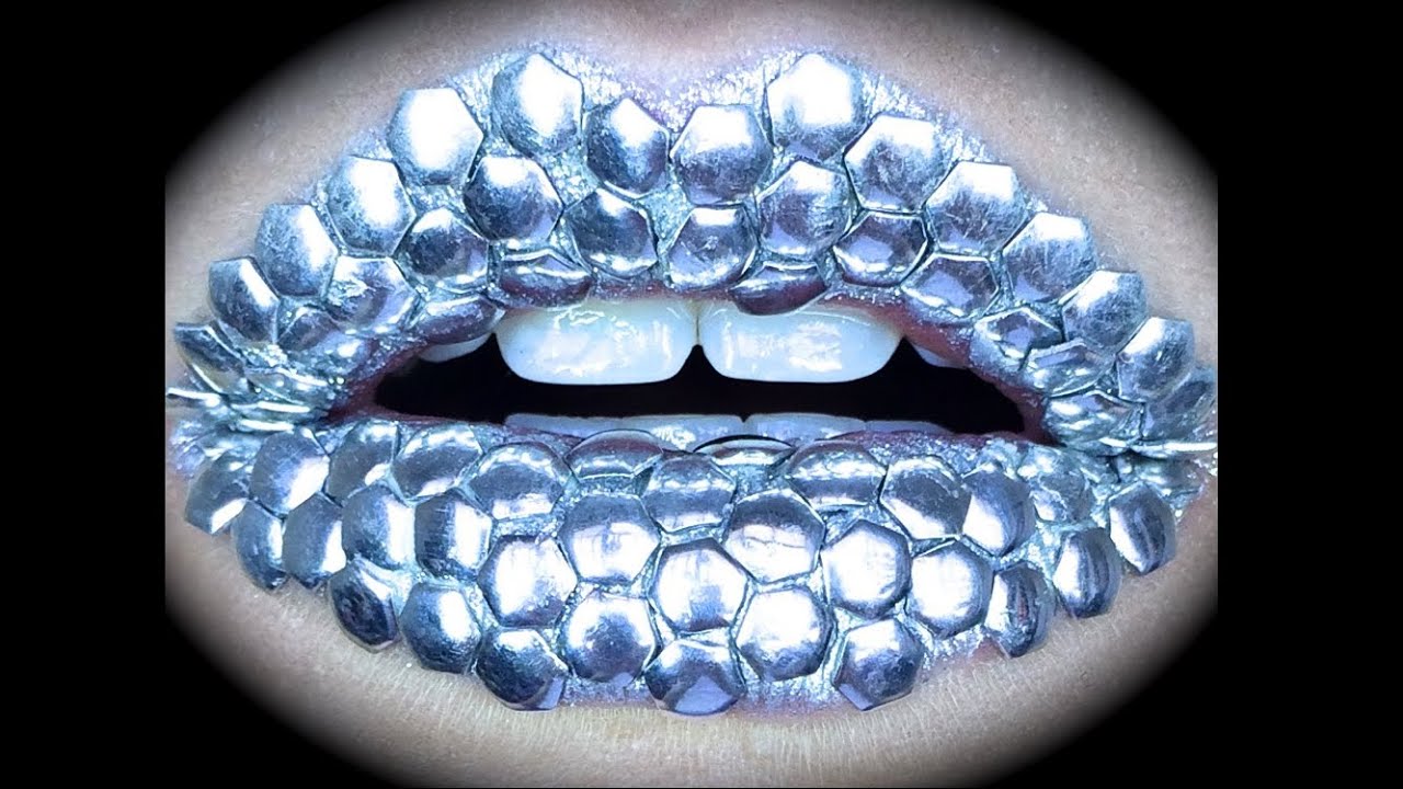 Silver Lips & Armoured Lip Art ft Sugarpill, OCC & Eye Kandy