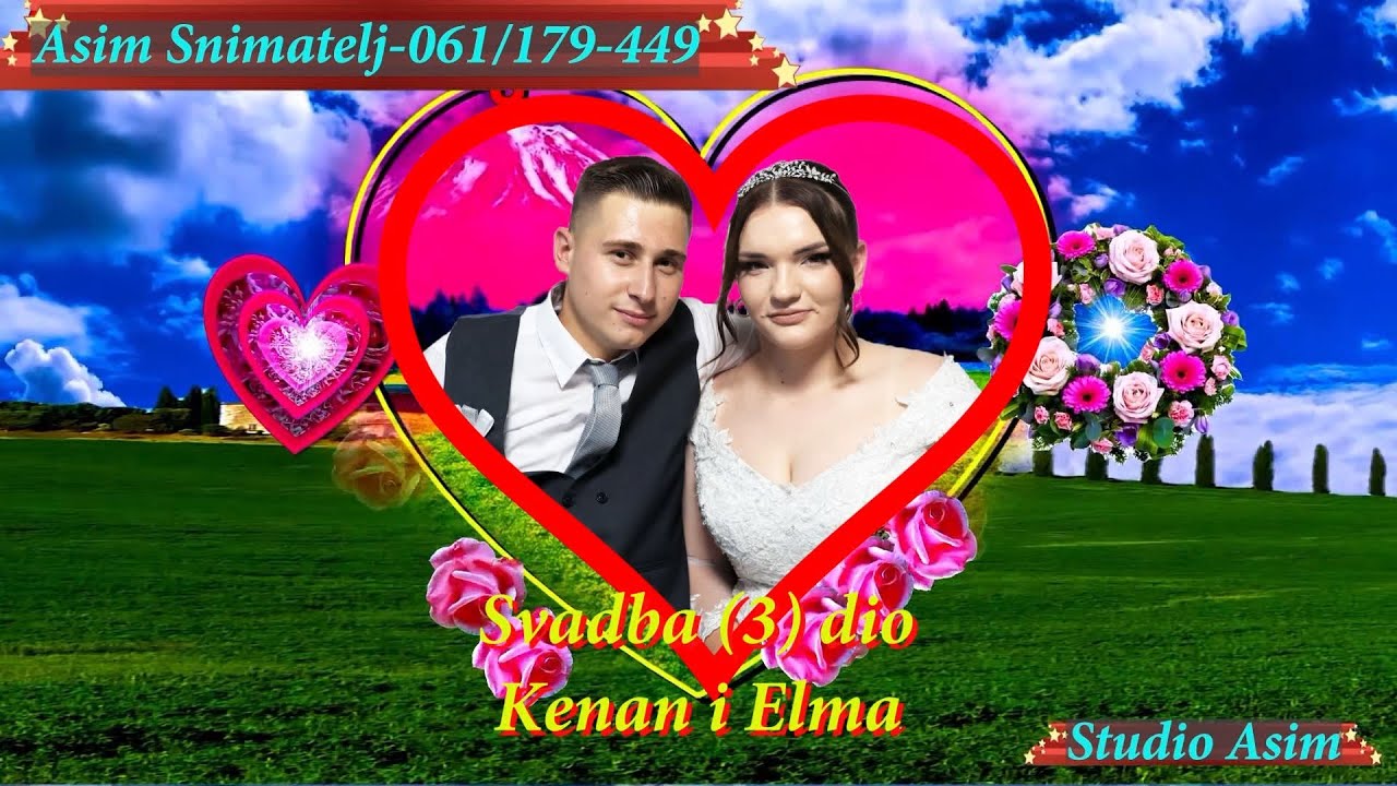 Svadba Kenan i Elma -Banovići (3) dio Muzika Slatka Mala i Fadil Ikan  27-07-2024 Asim Snimatelj