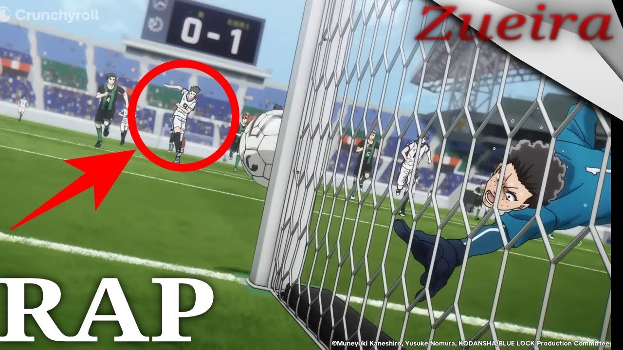 Rap do cara que errou o gol com passe do isagi || Blue Lock || Rap zueira ⚽