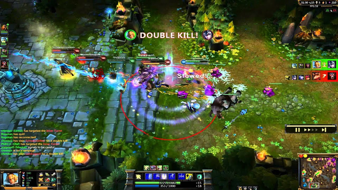 No skill, Ezreal PENTAKILL!