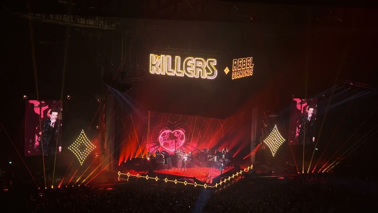 The Killers - Human & Mr Brightside live at Glasgows Ovo hydro 25/6/24