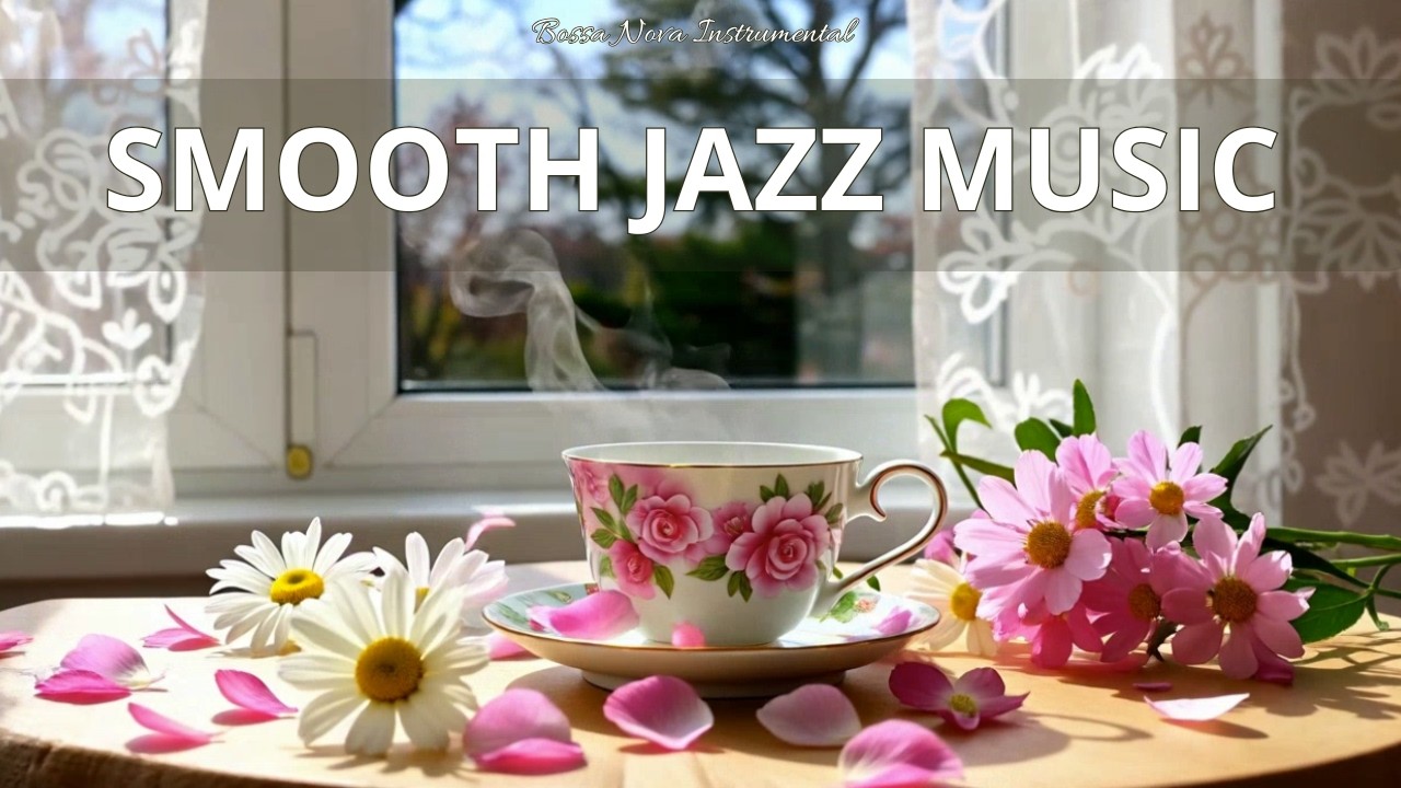 Smooth Jazz Music ☕ Bossa Nova Instrumental for Working, Studying & Stress Relief