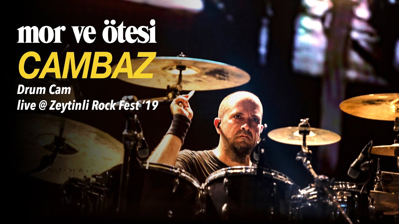 cambaz (davul arkası) | live @ Zeytinli Rock Fest '19 - mor ve ötesi