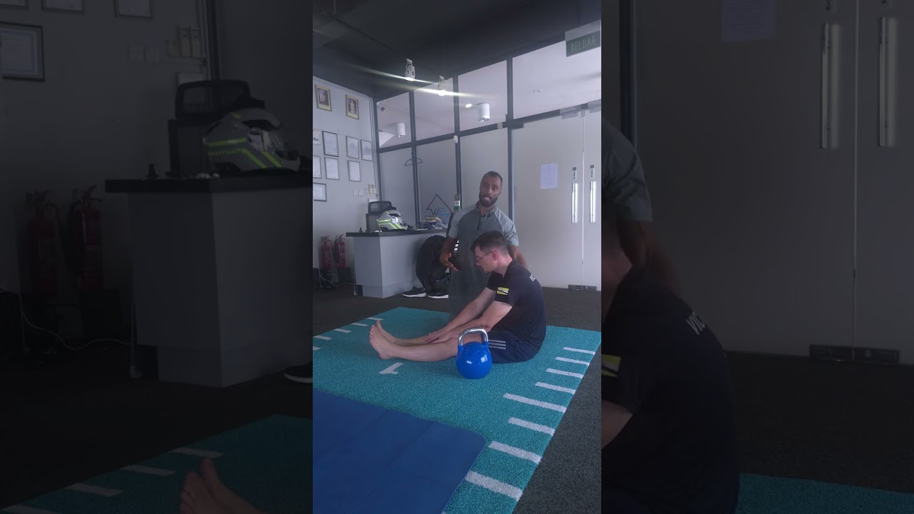 Seated forward bend kettlebell - How I coach