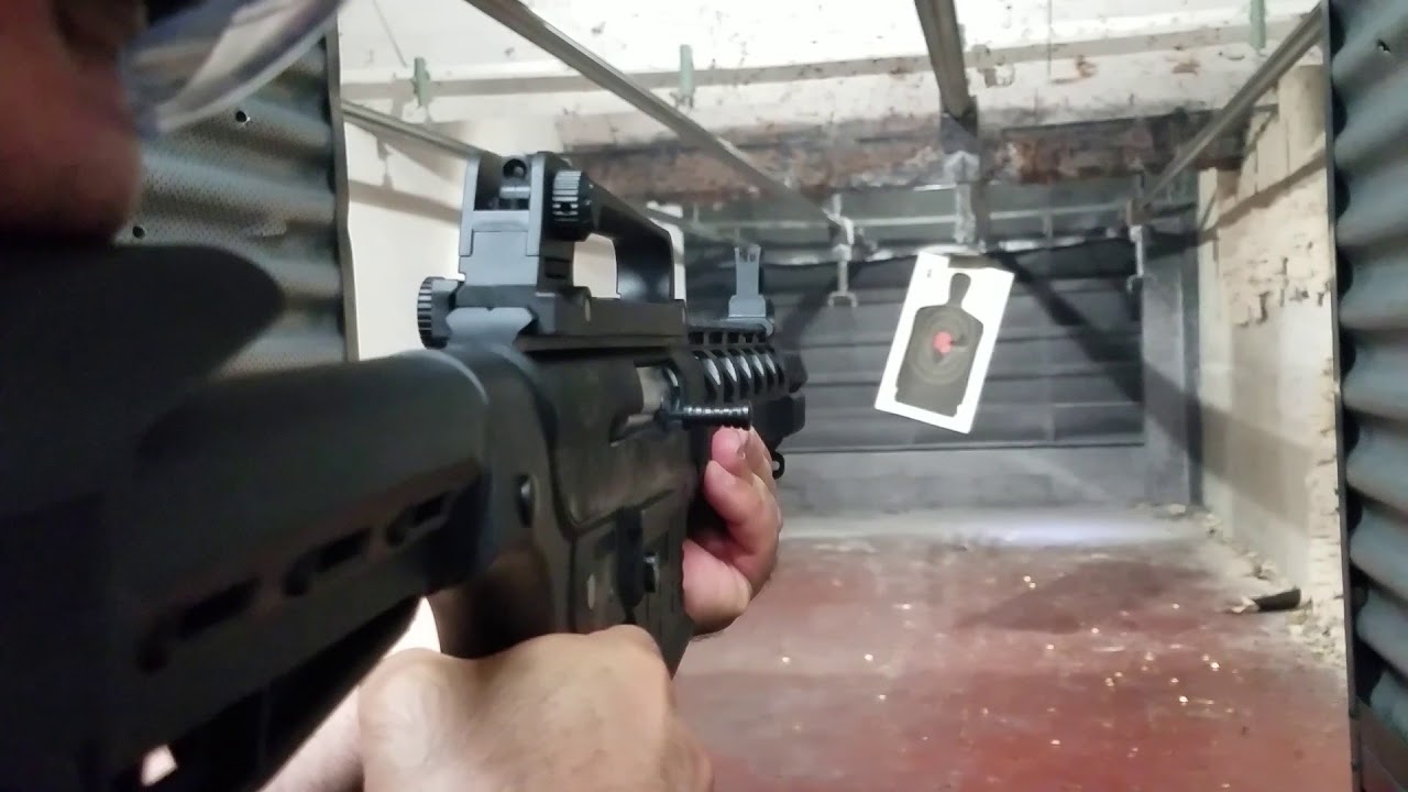 Panzer AR12. A semi-auto thats not too bad.