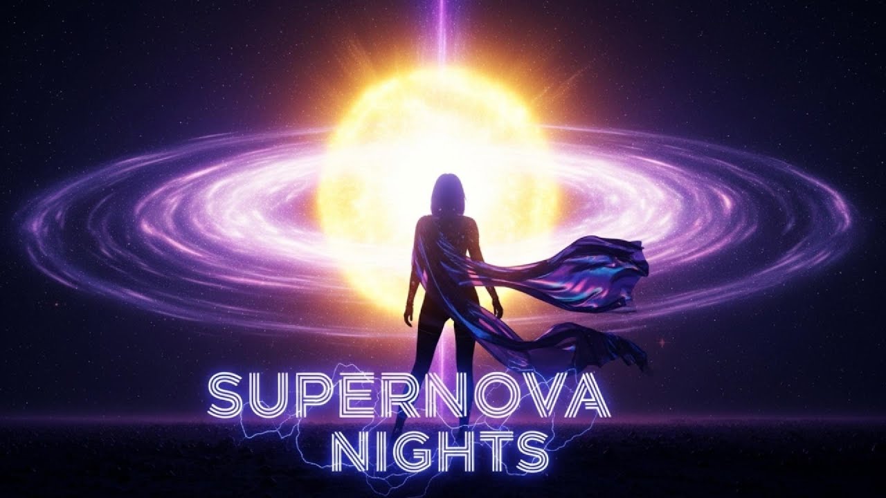 SUPERNOVA NIGHTS 🚀 | 90s Eurodisco Retro Dance Anthem | Cosmic EDM Love Song (128 BPM)