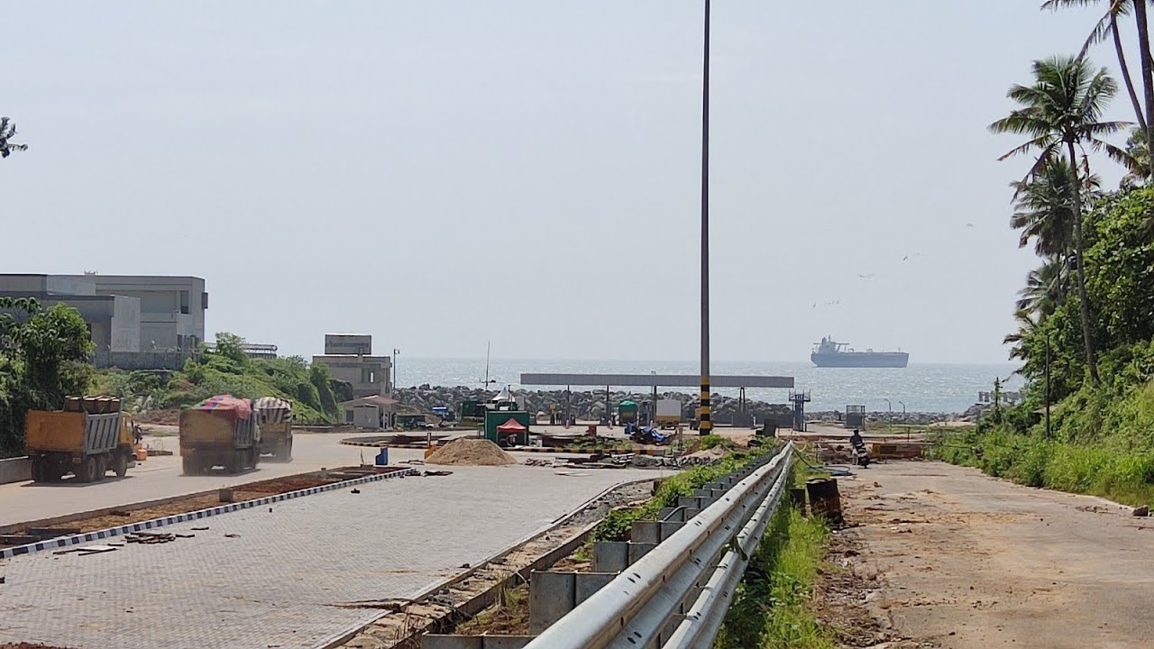 Mega Project Vizhinjam Port of Trivandrum latest construction status