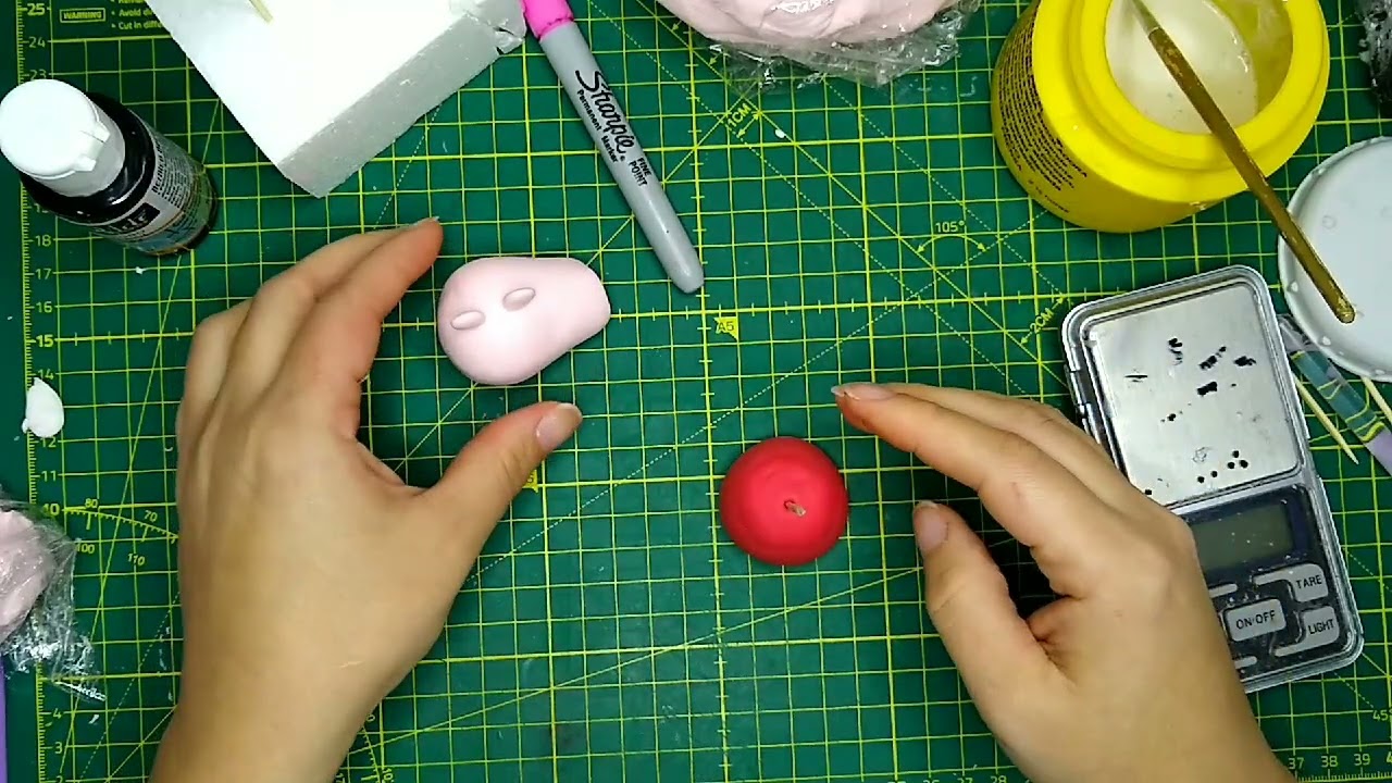 Peppa pig en porcelana fría