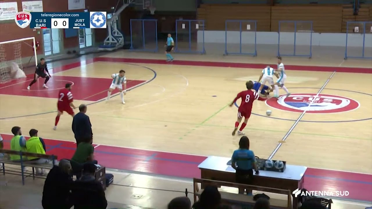 7 DICEMBRE 2024 - FUTSAL C1: CUS BARI - JUST MOLA 4-3