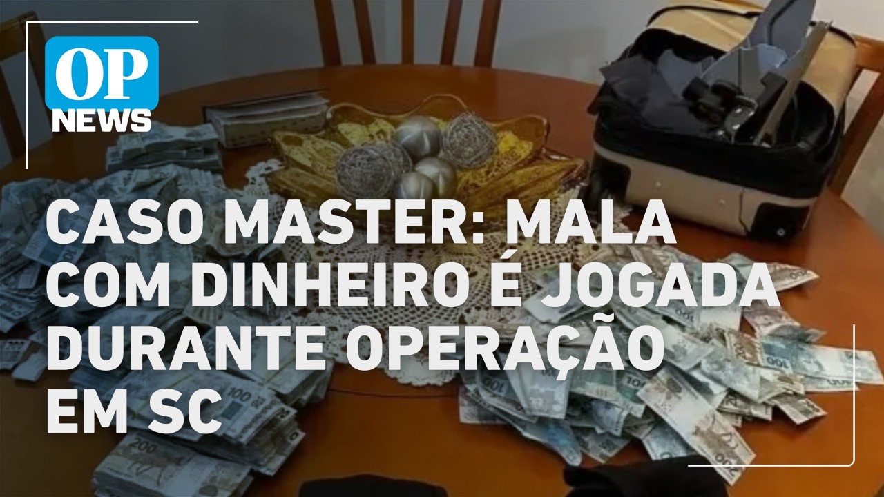 Master: Mala com dinheiro é jogada pela janela em Balneário Camboriú durante operação l O POVO NEWS
