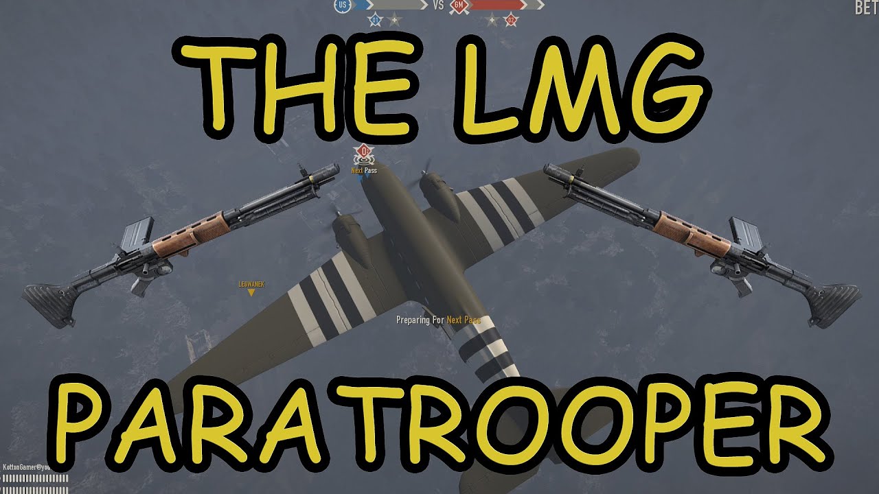 The LMG Paratrooper - Heroes and Generals