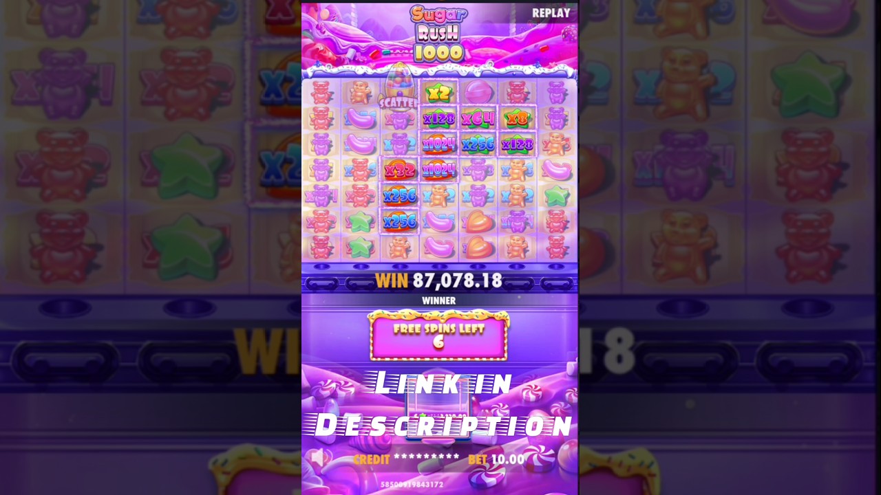 $100,000 WIN on SUGAR RUSH 1000!