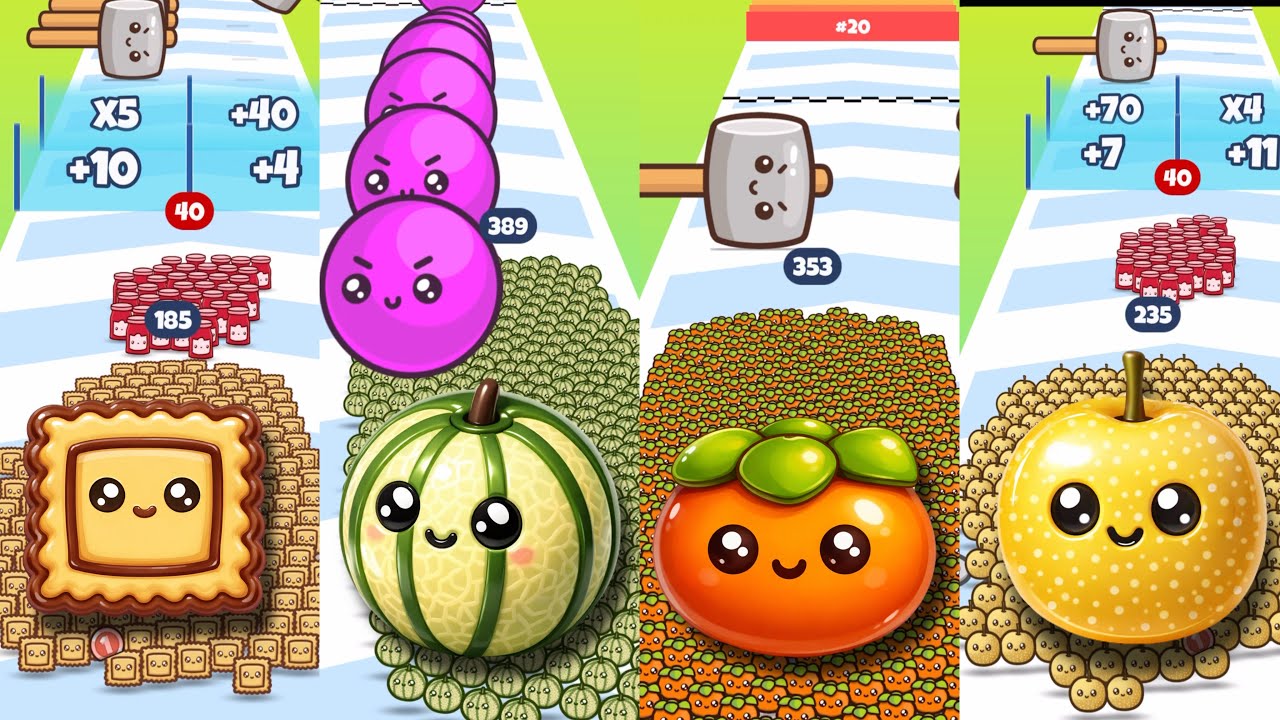 Food Run – Relaxing Satisfying SpeedRun Gameplay