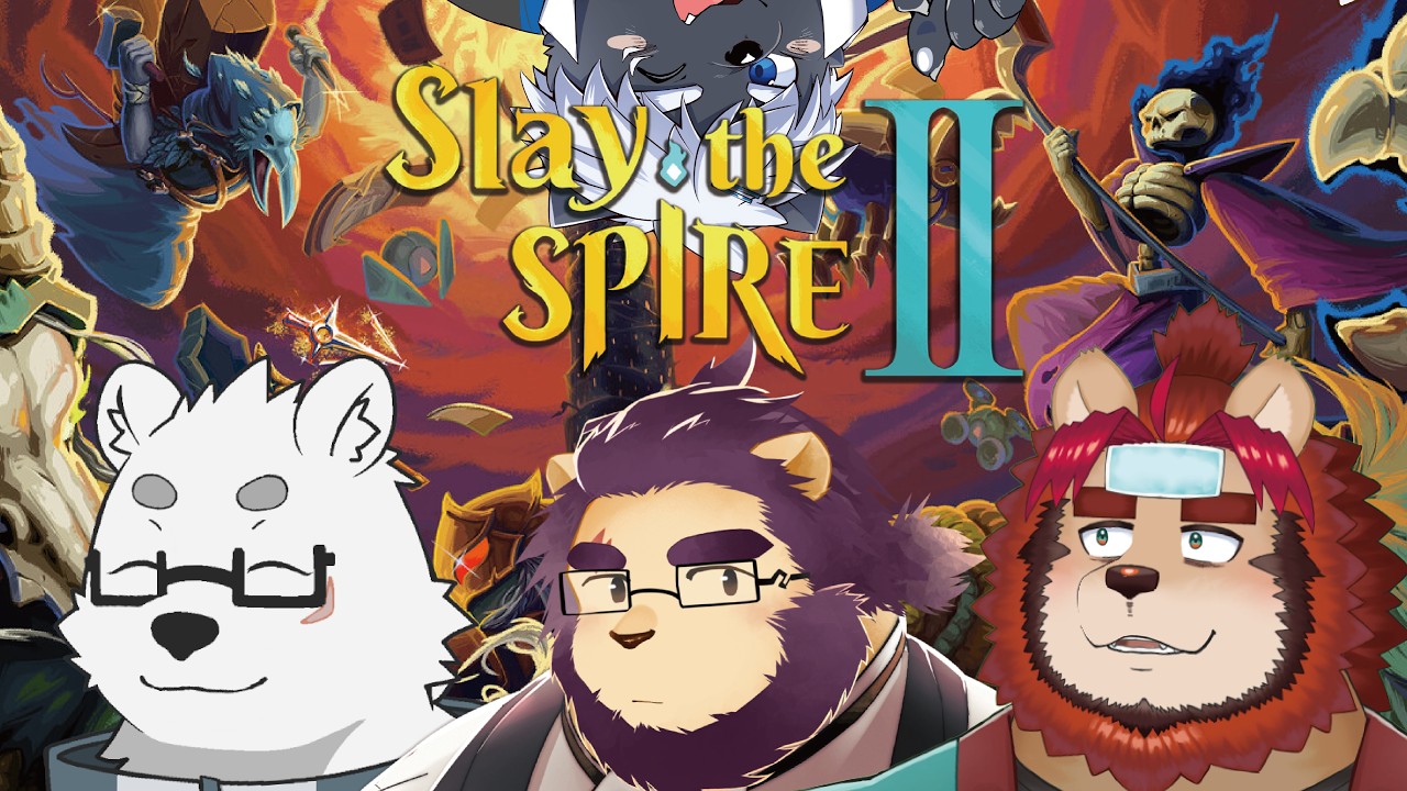 【Slay The Spire 2】スレスパ三銃士を連れてきたよ。【吠黒コクバ/北見ユウ/らいお/射干玉ウヌ】