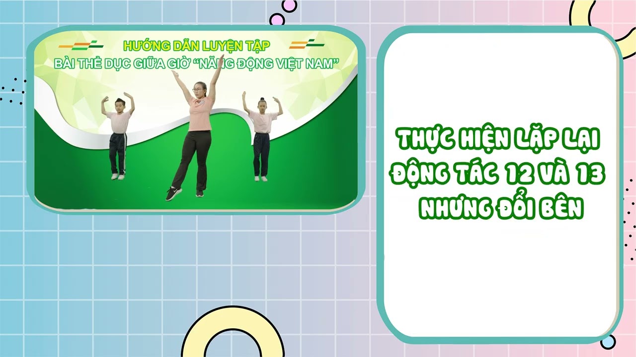 Bài tập thể dục giữa giờ lớp 4 | Năng động Việt Nam - Vận động vui khỏe sau giờ học! 💃🇻🇳