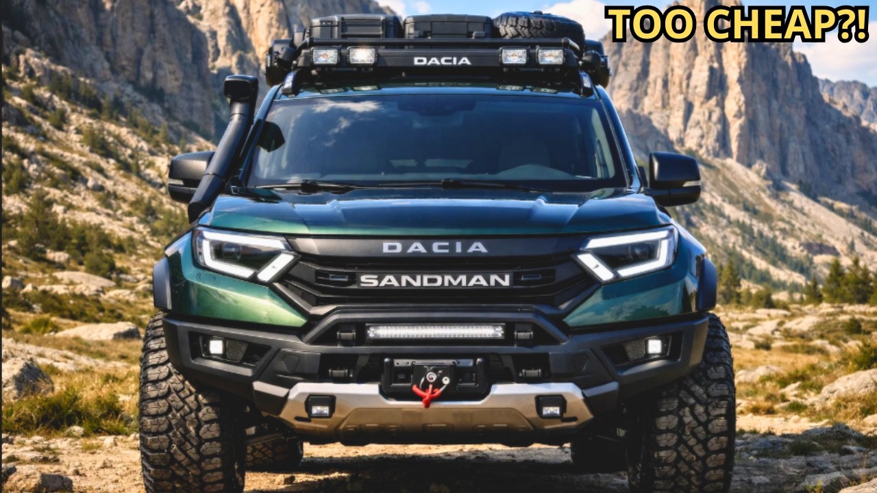 Представлен Dacia Sandman 4x4 2026 года &ndash; бюджетный внедорожный кемпер, о котором все говорят.