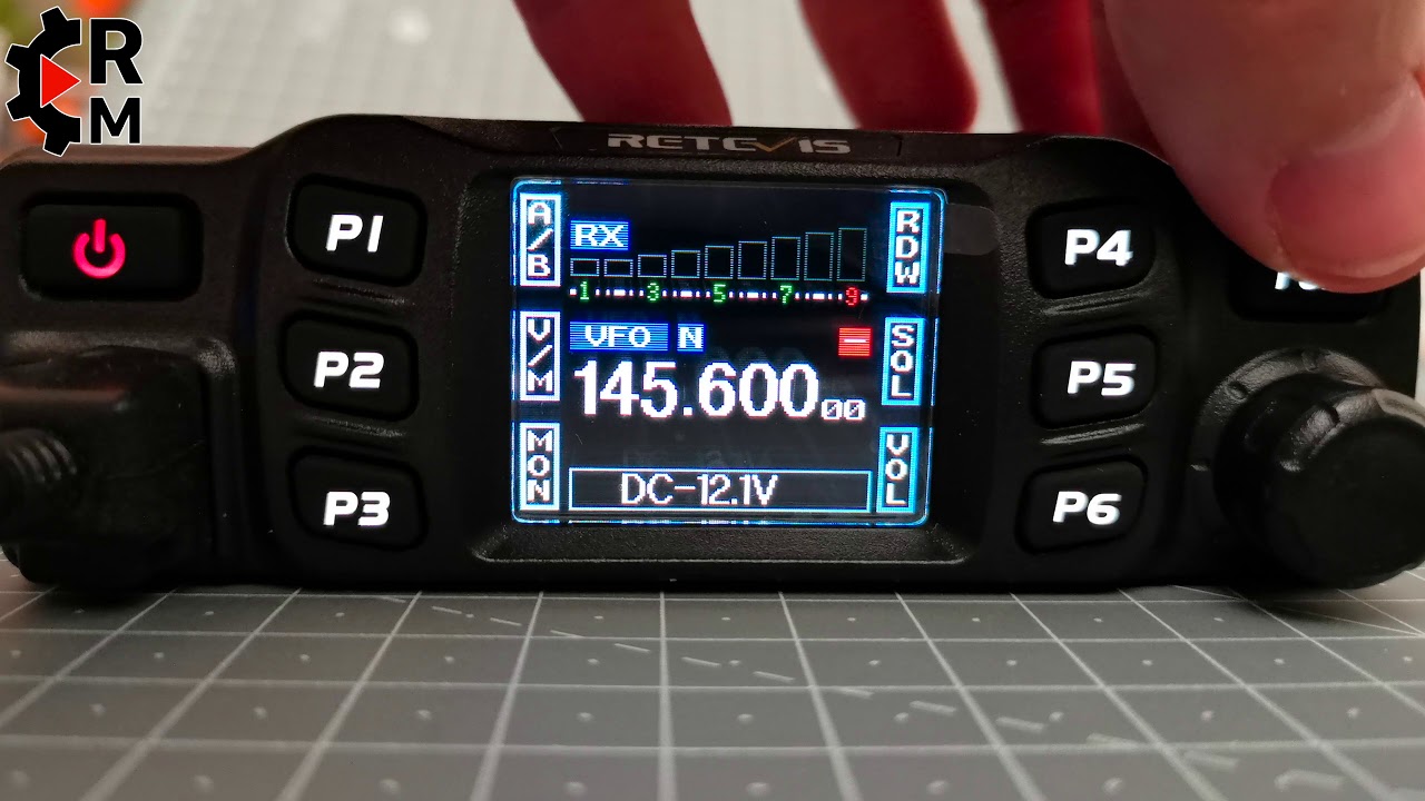 Review RETEVIS RT95 mobile car radio VHF/UHF Part 1