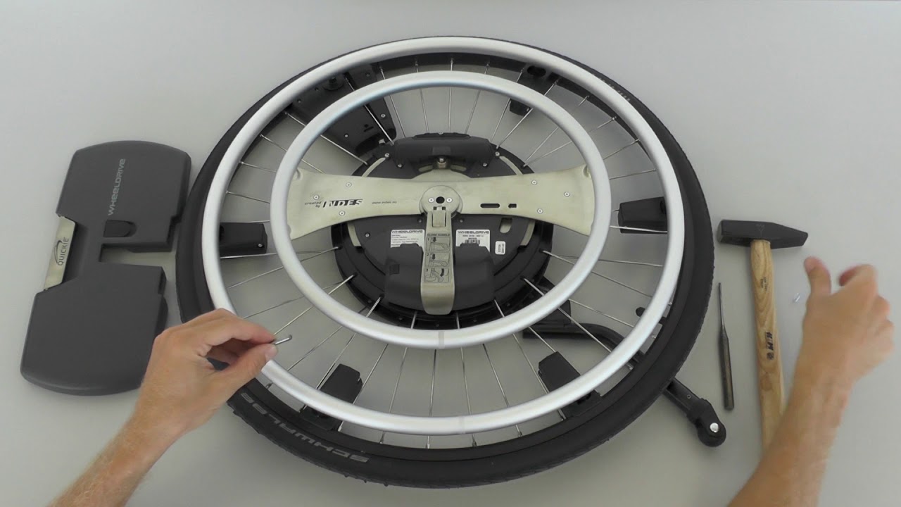 QUICKIE WheelDrive - Verander de ontgrendelknop