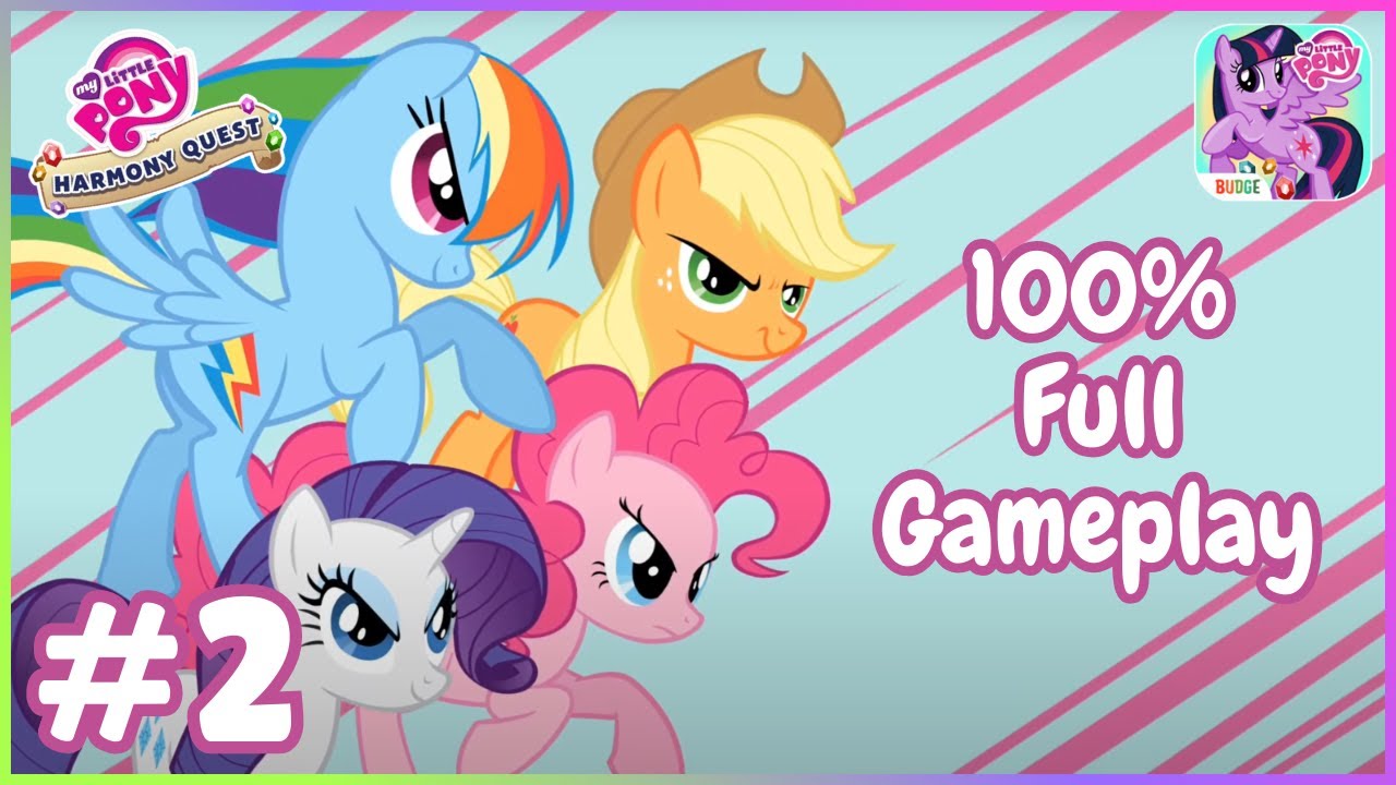 👉 My Little Pony: Harmony Quest 🌈🦄 | Full Gameplay Walkthrough | Part 2 | Games 4 Kids!