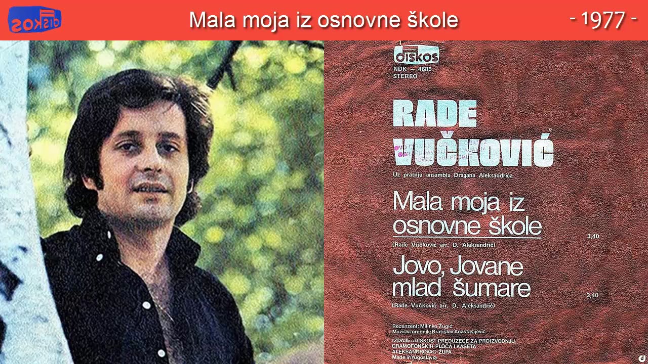 Rade Vuckovic - Mala moja iz osnovne skole - (Audio 1977)
