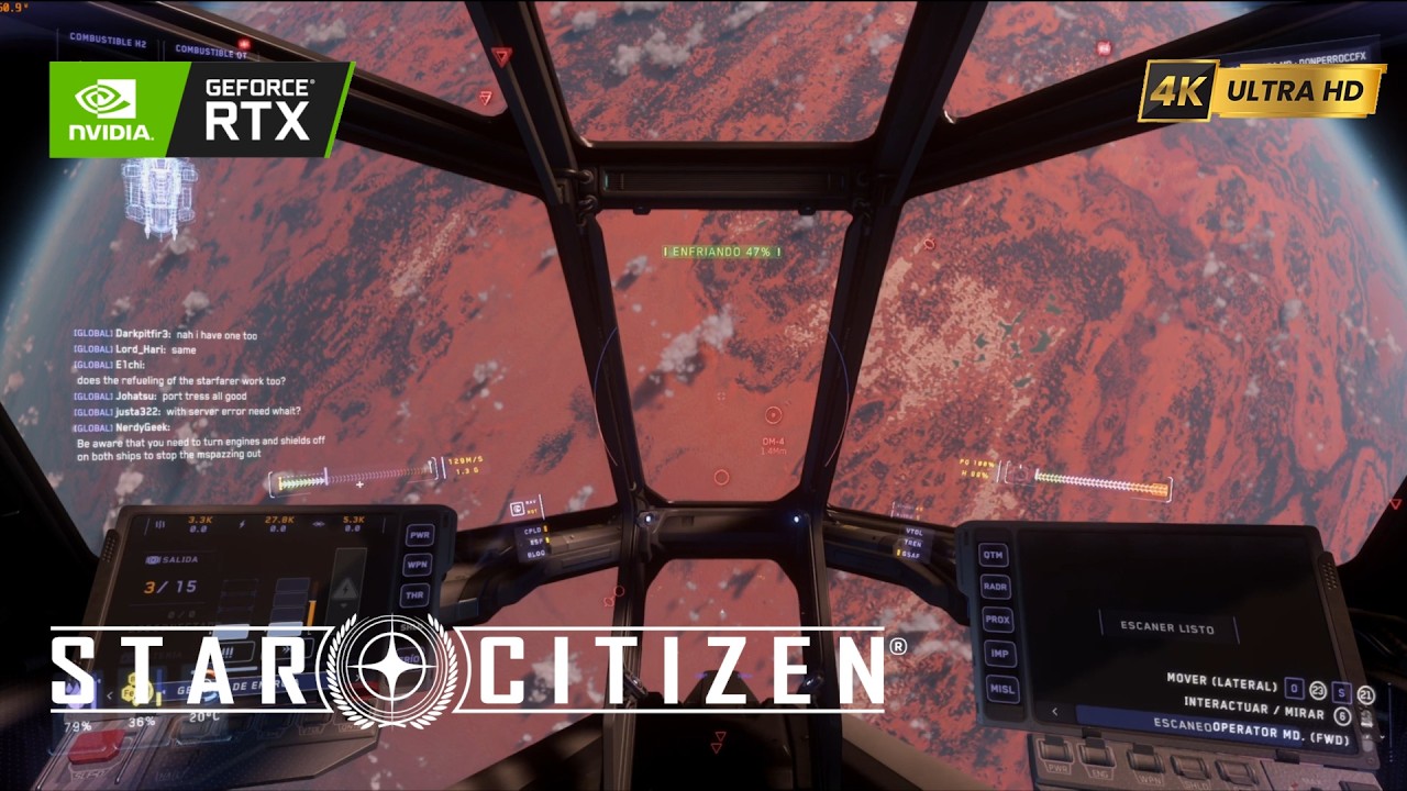 [4K] Star Citizen - Relaxing Space Exploration Pyro I - RTX 5070