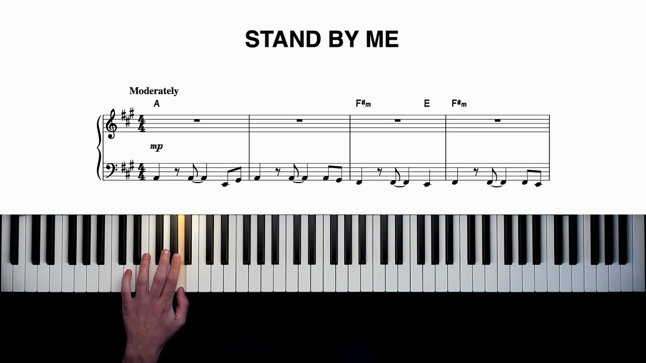 Stand By Me - Piano Cover + Sheet Music