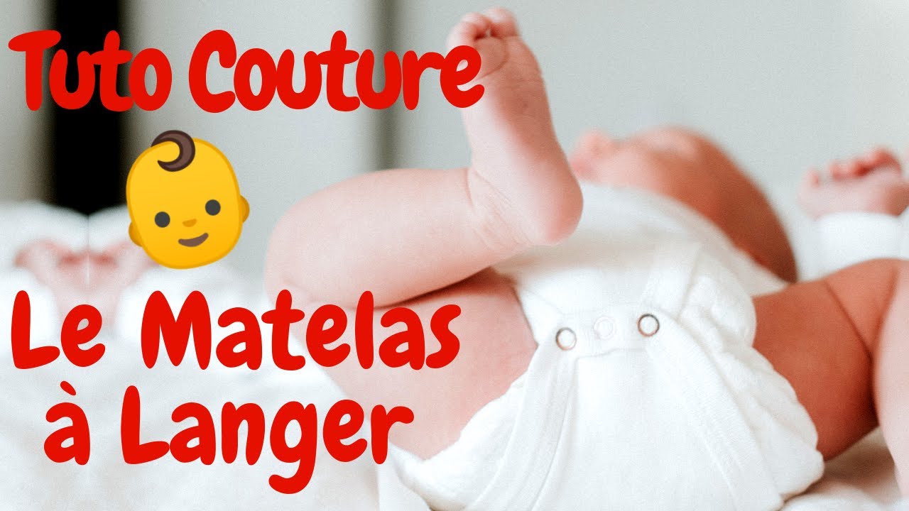 Matelas à  Langer Nomade - Tuto Couture pour bébé